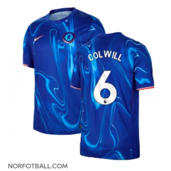 Billige Fotballdrakt Chelsea Levi Colwill #6 Replika Hjemmedrakt 2024-25 Kortermet